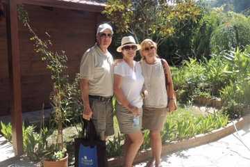 Our guests with their private guide