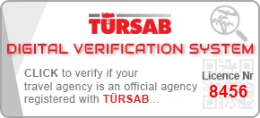 TÜRSAB Digital Verification System - Licence Nr 8456